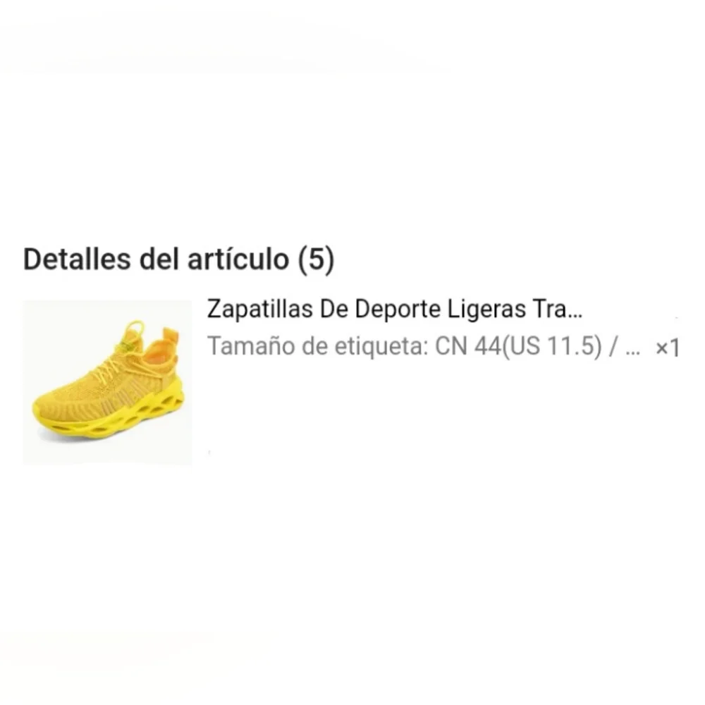 Men Yellow Ahtletic Brethable Sneakers - Picture 11 of 11